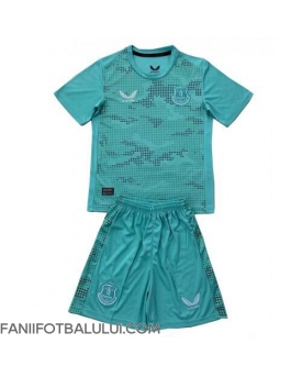 Everton Portarii Echipament de Fotbal Replică 2024-25 Copii Deplasare (+ Șorturi)